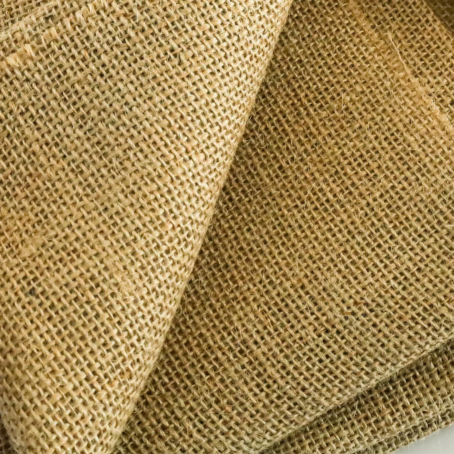 5.3 ft. x 30 ft. Heavy Duty 7.7 oz. Natural Burlap Fabric - Premium Weed Barrier for Raised Beds, Seed Cover & Tree Protection