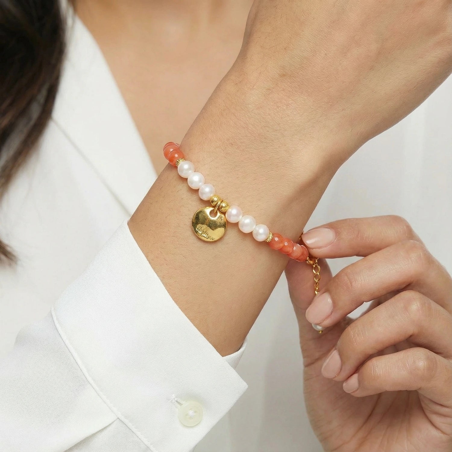 Pulsera Flores del Atardecer