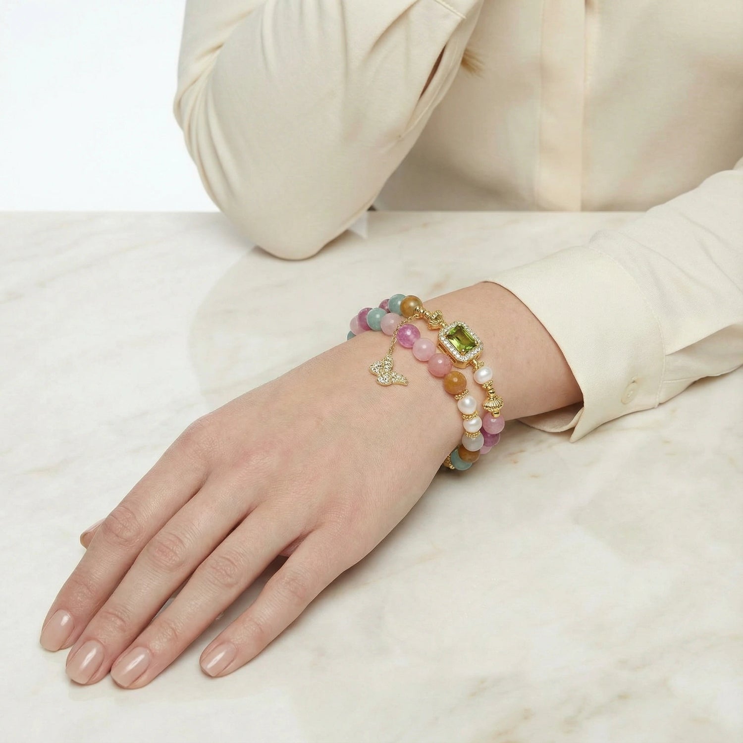 Pulsera Aleteo de Arcoíris