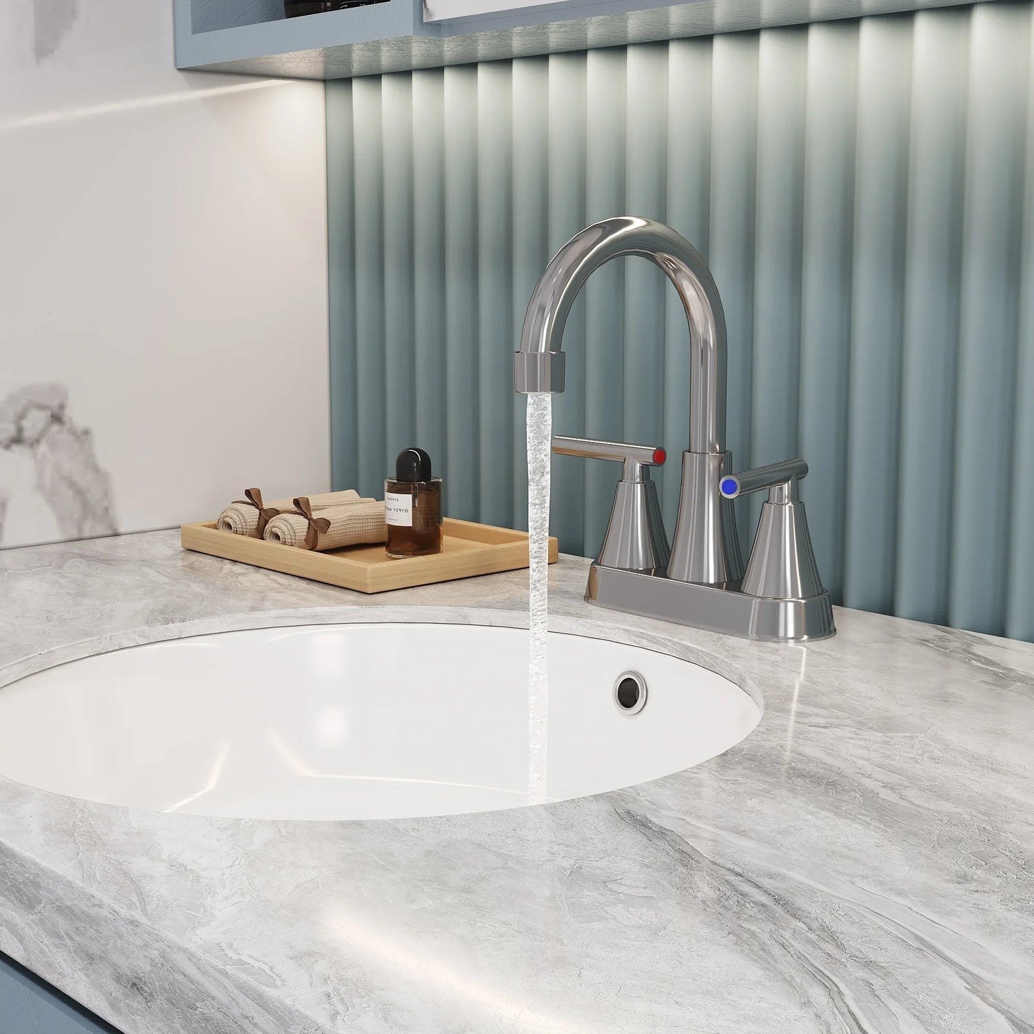 Bothwa Home 7.86' CUPC Certified 2-handle Bathroom Sink Faucet (Chrome Finish)