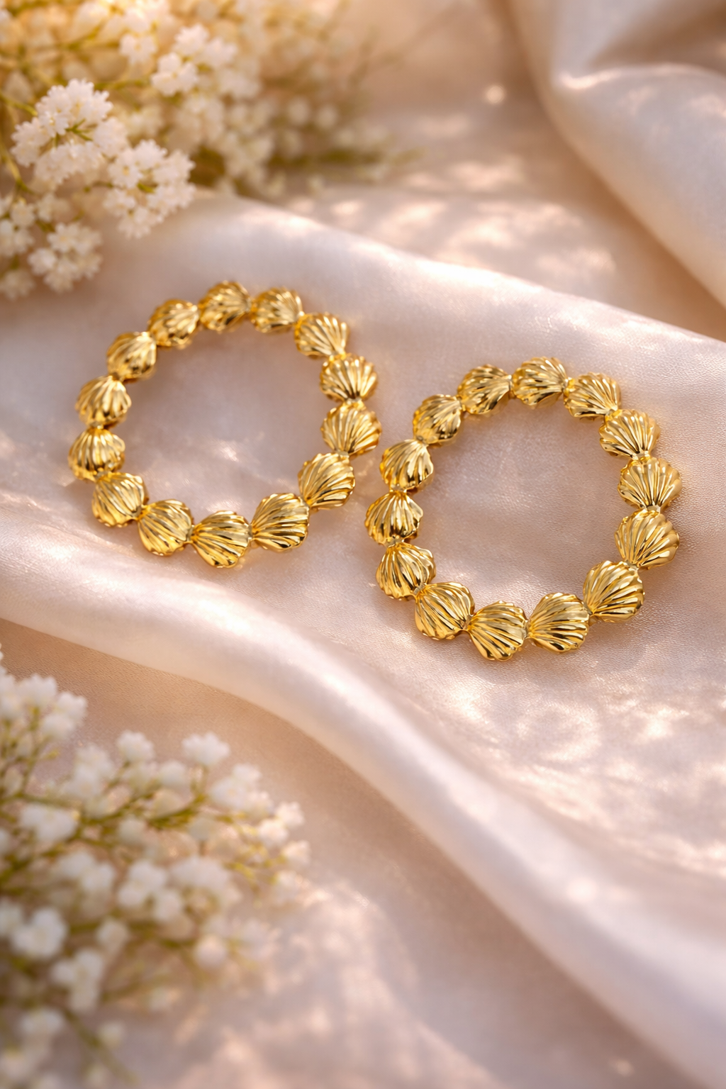 Buytitude Timeless Shell Essence Stud Earrings