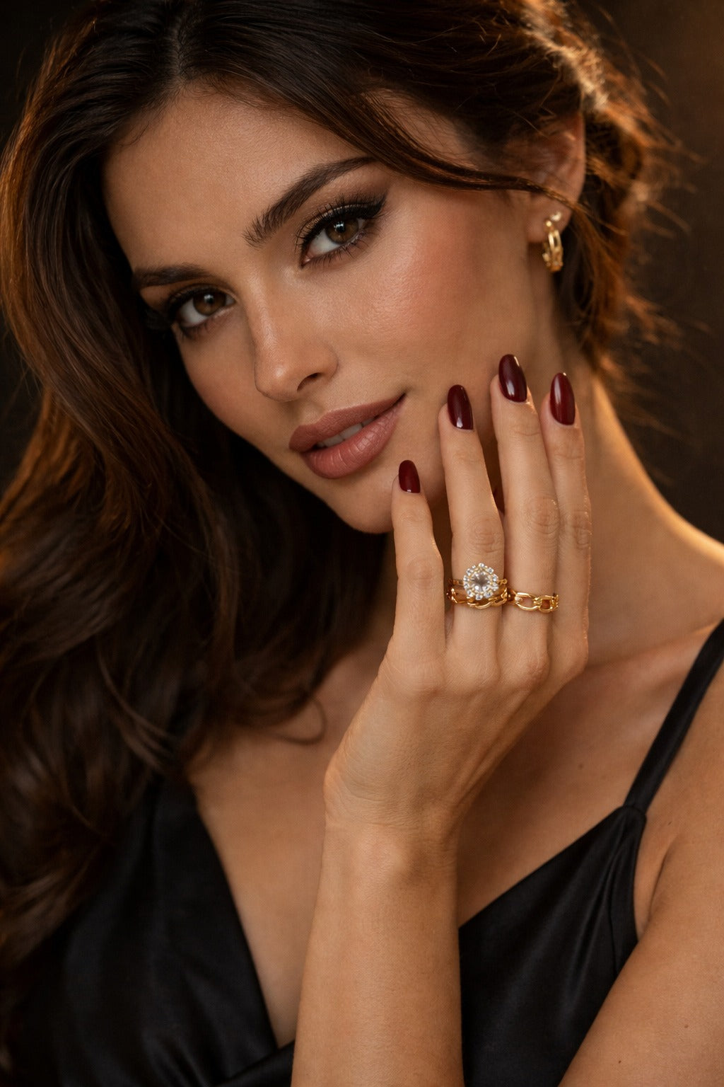Golden Hour Chain Ring Set